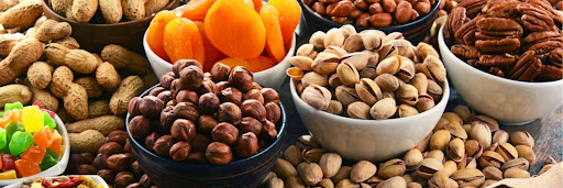 nuts and fruits